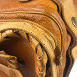 Chloe Tan Brown Leather Silverado Hobo Bag