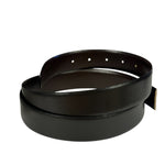 Christian Dior Brown/Black Leather Reversible Belt