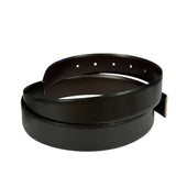 Christian Dior Brown/Black Leather Reversible Belt