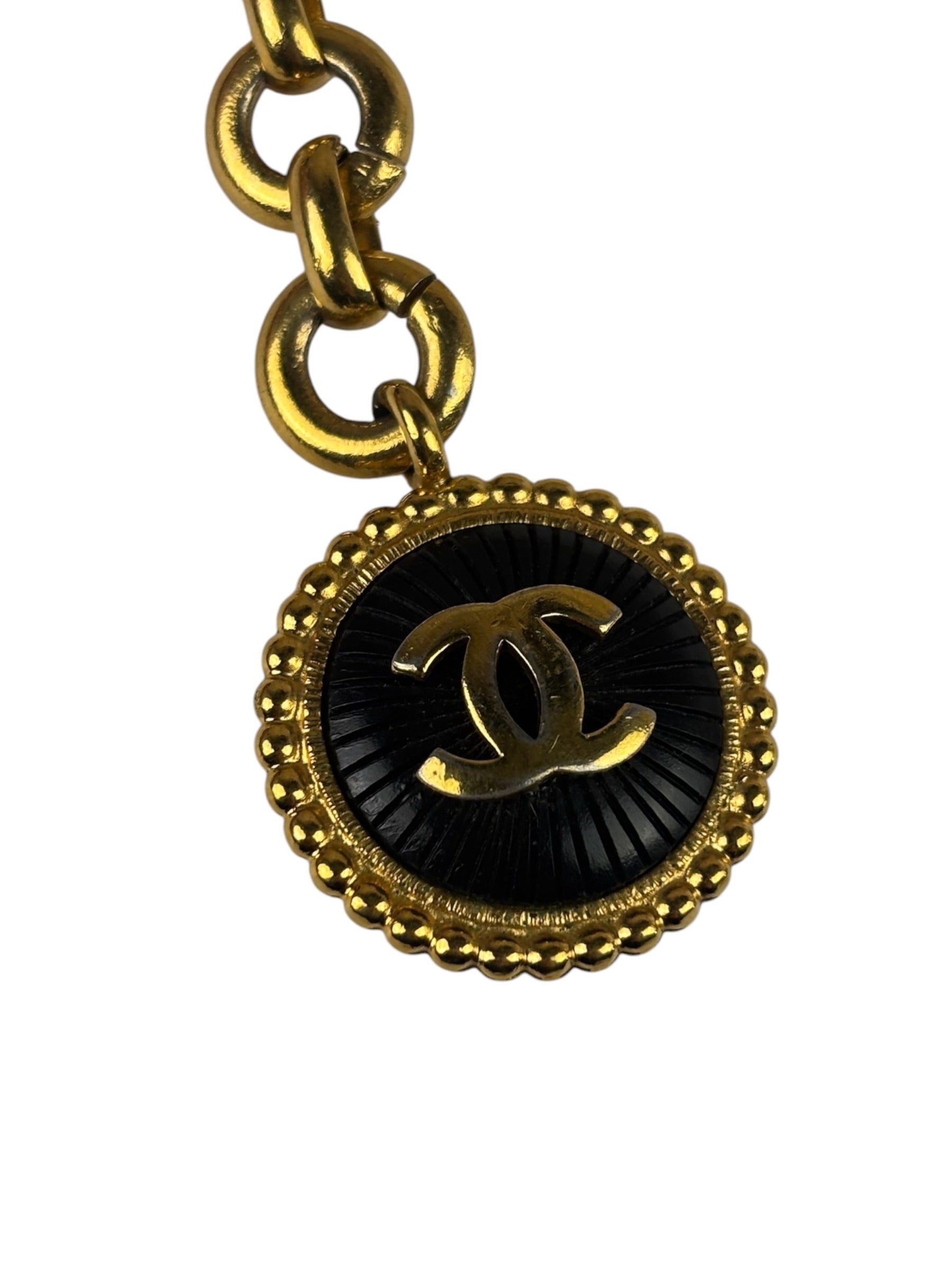 Chanel Gold-Plated Chain Link Belt/Long Necklace