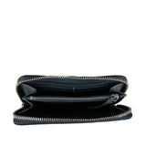 Chloé Black Leather Paddington Long Wallet