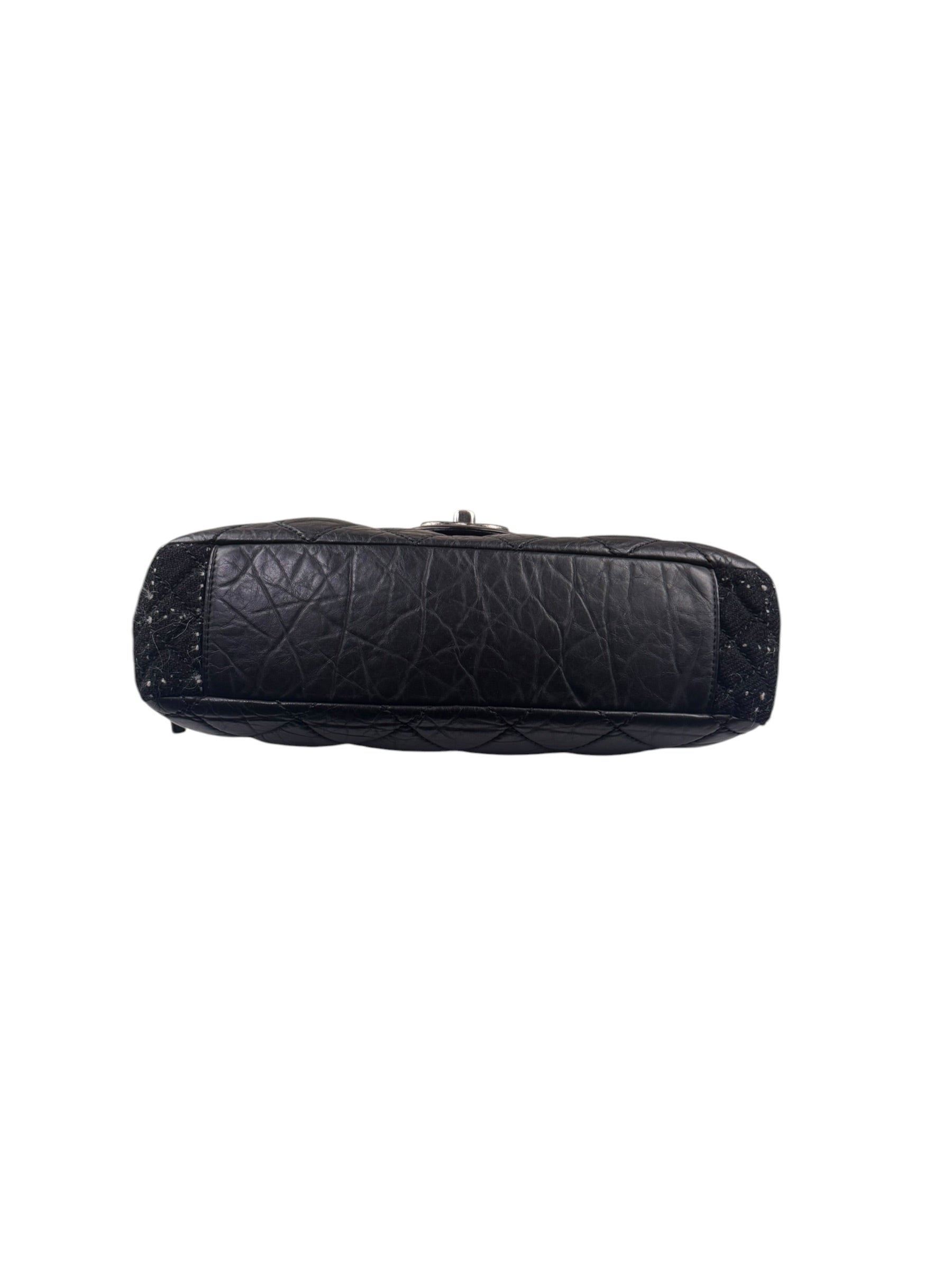Chanel Black Quilted Calfskin Portobello Flap Bag 2013