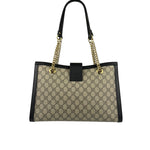 Gucci GG Supreme Padlock Medium Tote