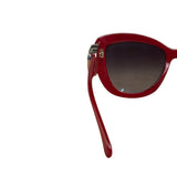 Chanel Vintage Red Heart Sunglasses
