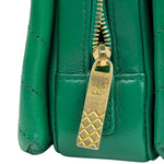 Chanel Green Lambskin Shoulder Bag 2018