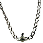 Vivienne Westwood Graziella Orb Chocker Chain Link Pendant Necklace