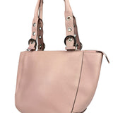 Salvatore Ferragamo Pink Saffiano Leather Shoulder Bag