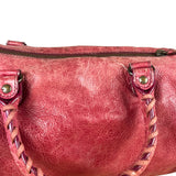 Balenciaga Mini Classic Leather City Bag Red