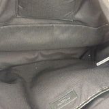 YSL Black Nylon/Leather Trim City Multi-Patch Backpack