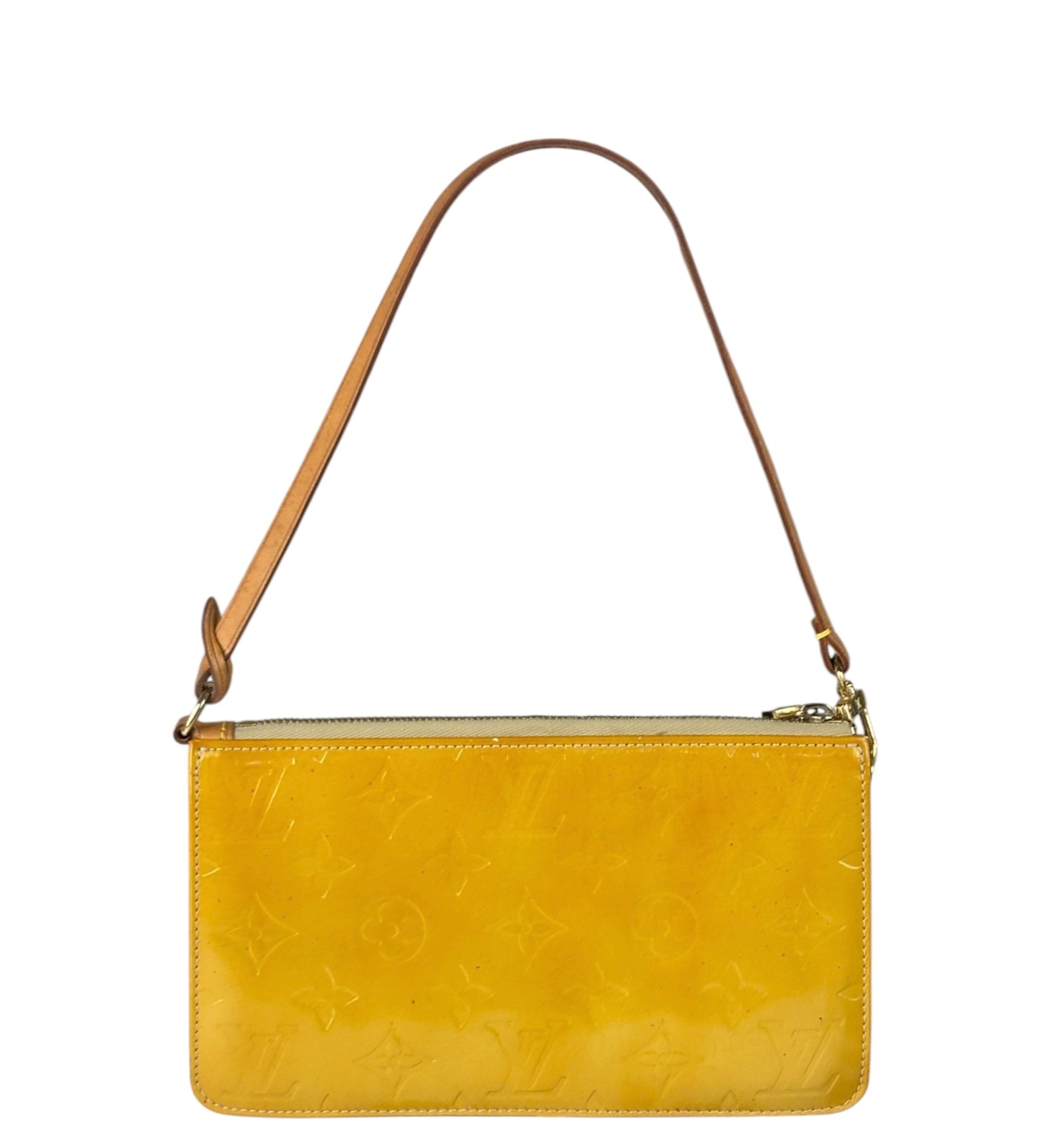 Louis Vuitton Yellow Vernis Pochette