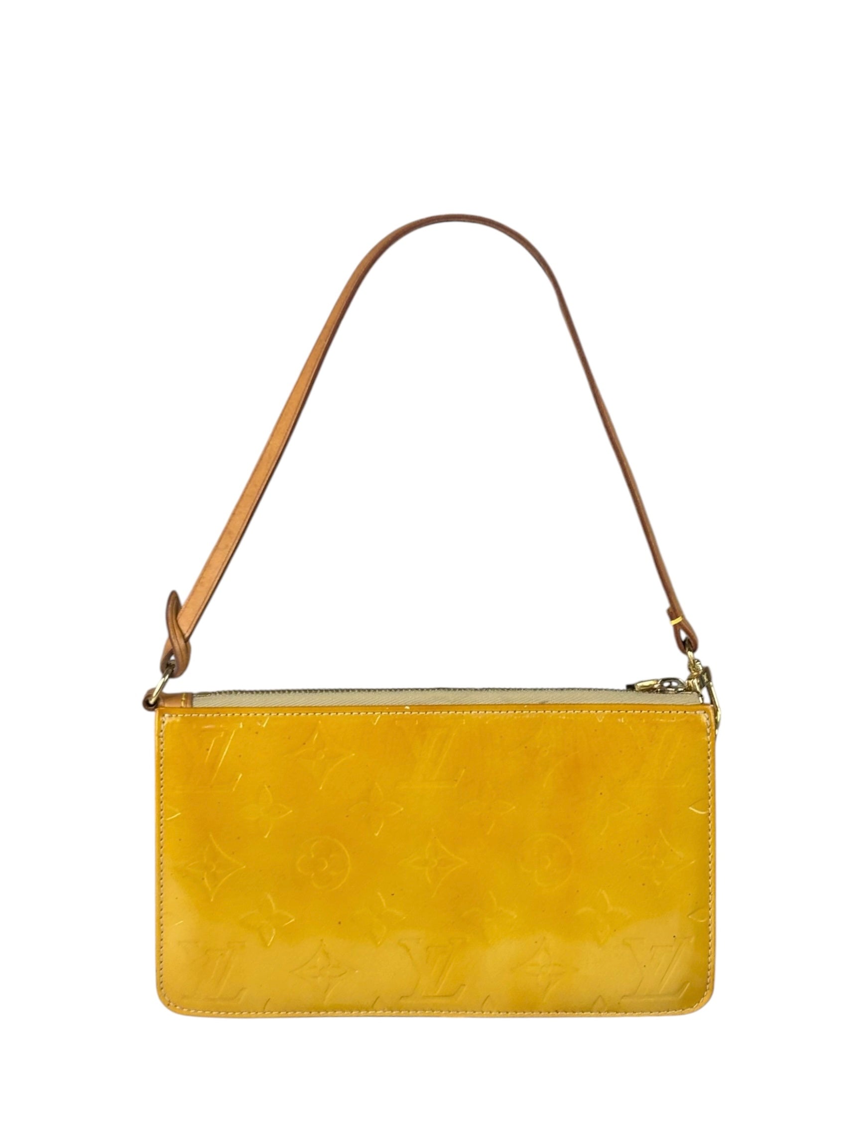 Louis Vuitton Yellow Vernis Pochette