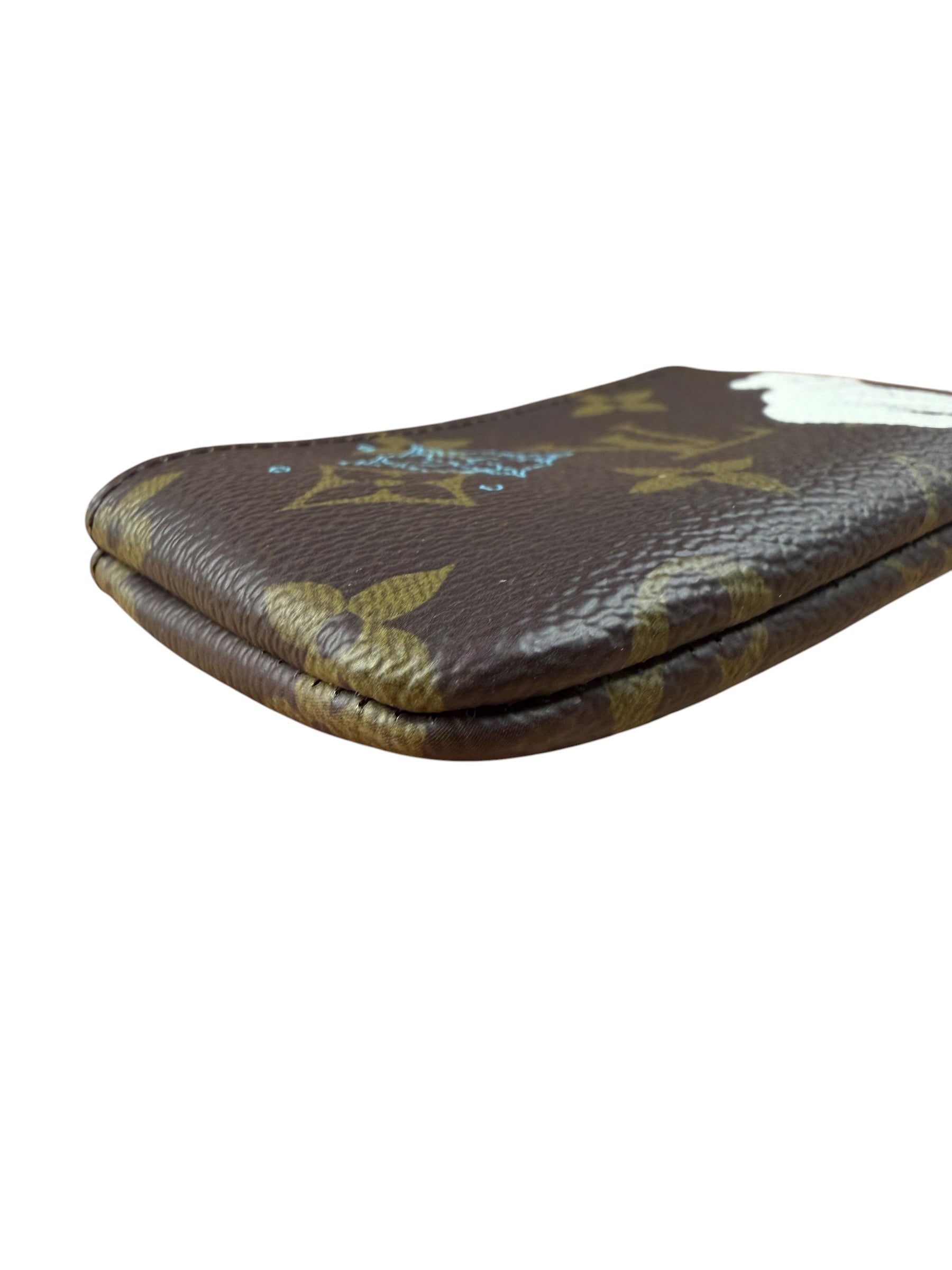 Louis Vuitton Limited Edition Monogram Vivienne Holiday Collection Key Pouch