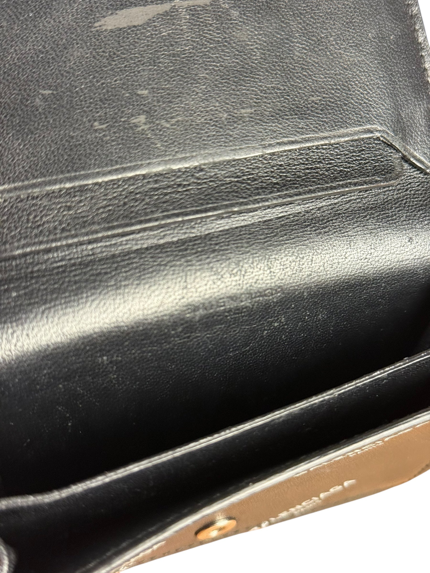 Balenciaga All Over Logo Compact Wallet