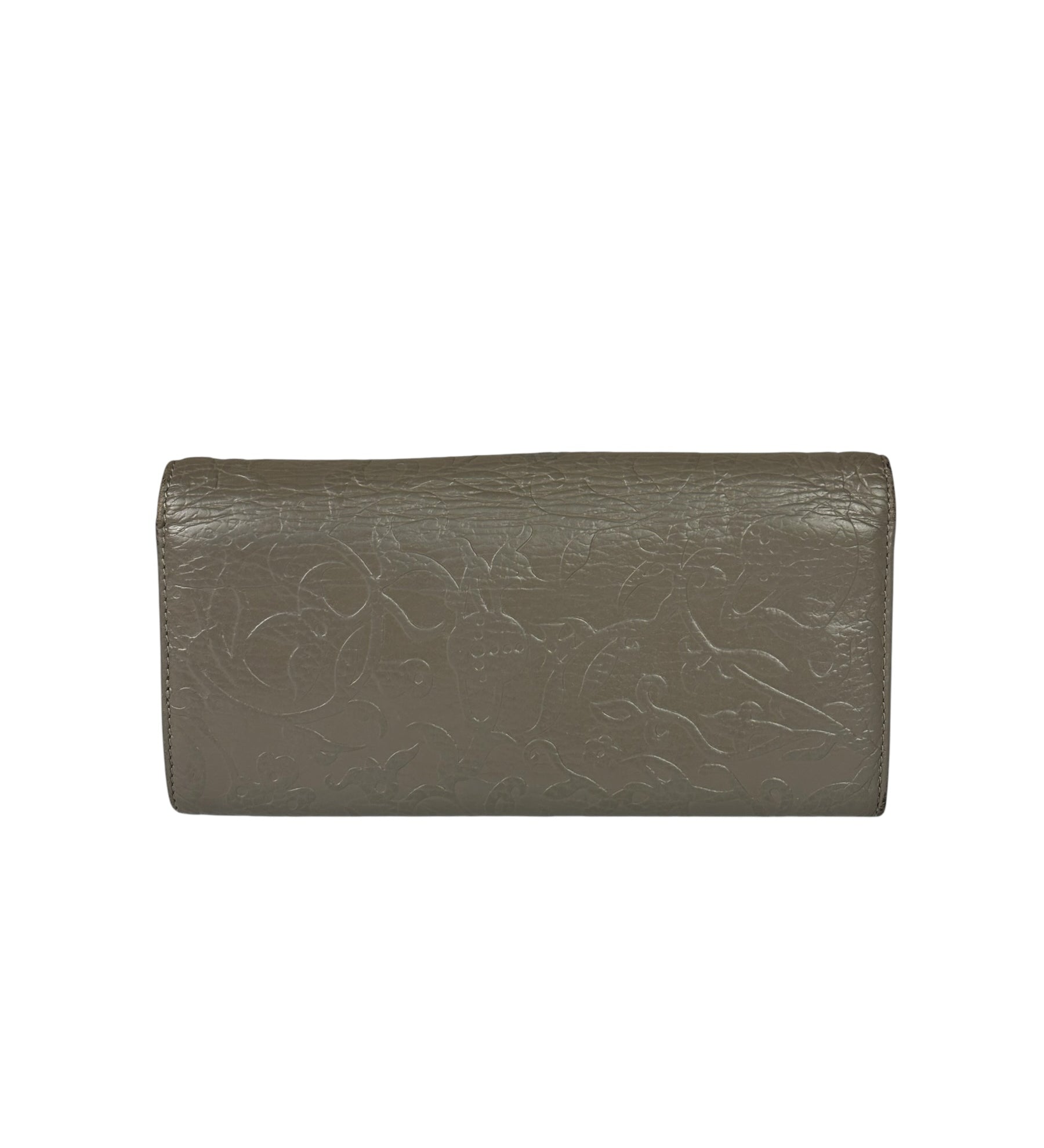 Vivienne Westwood Grey Long Flap Wallet