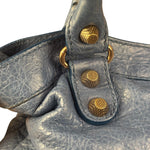 Balenciaga Light Blue Arena Leather Classic Le City