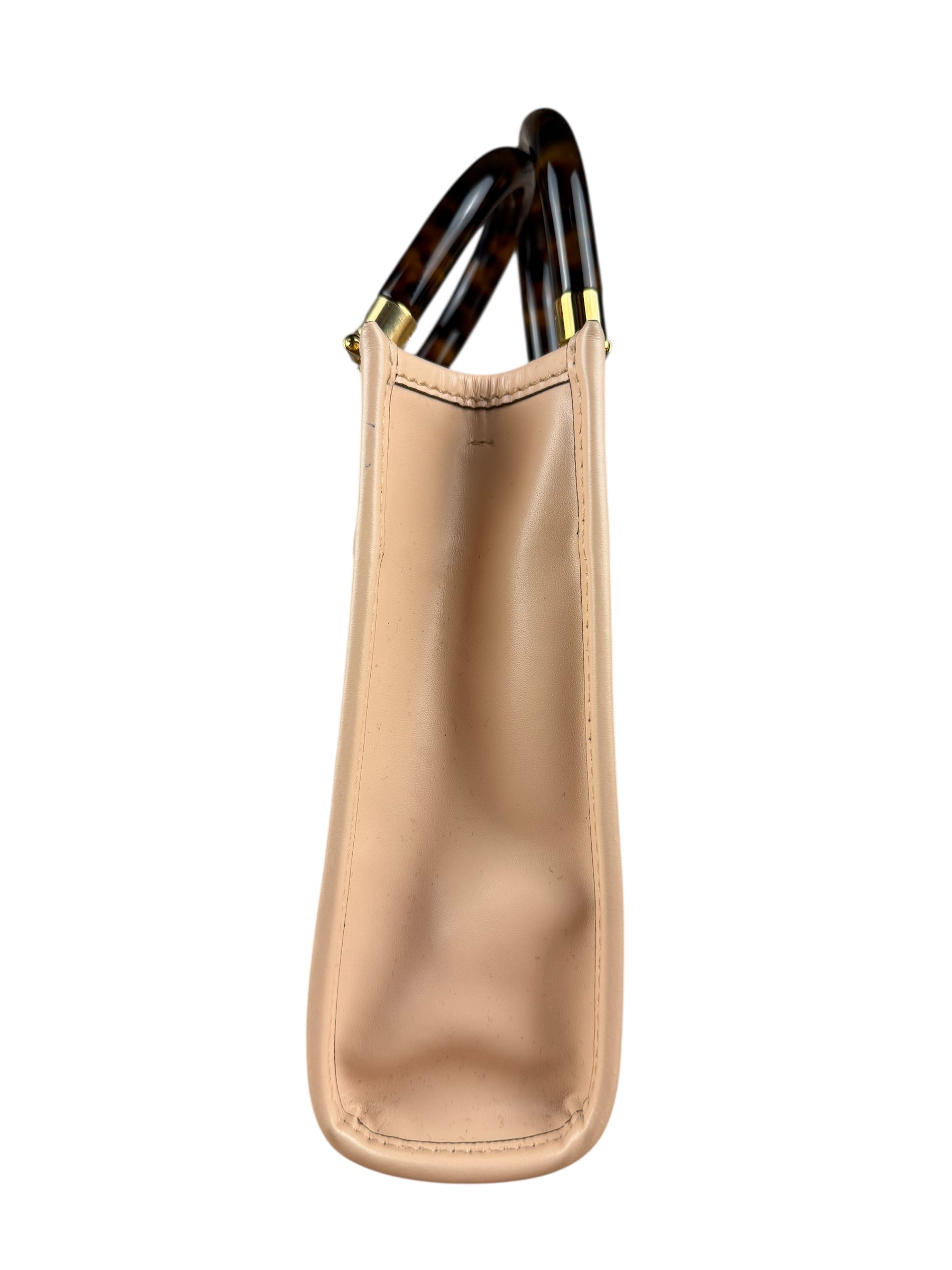 Fendi Mini Pink Sunshine Shopper Tote