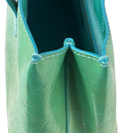 Louis Vuitton Vintage Teal Monogram Vernis Wilshire PM Tote