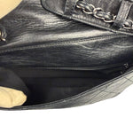 Chanel Black Calfskin Ritz Flap Bag 2007