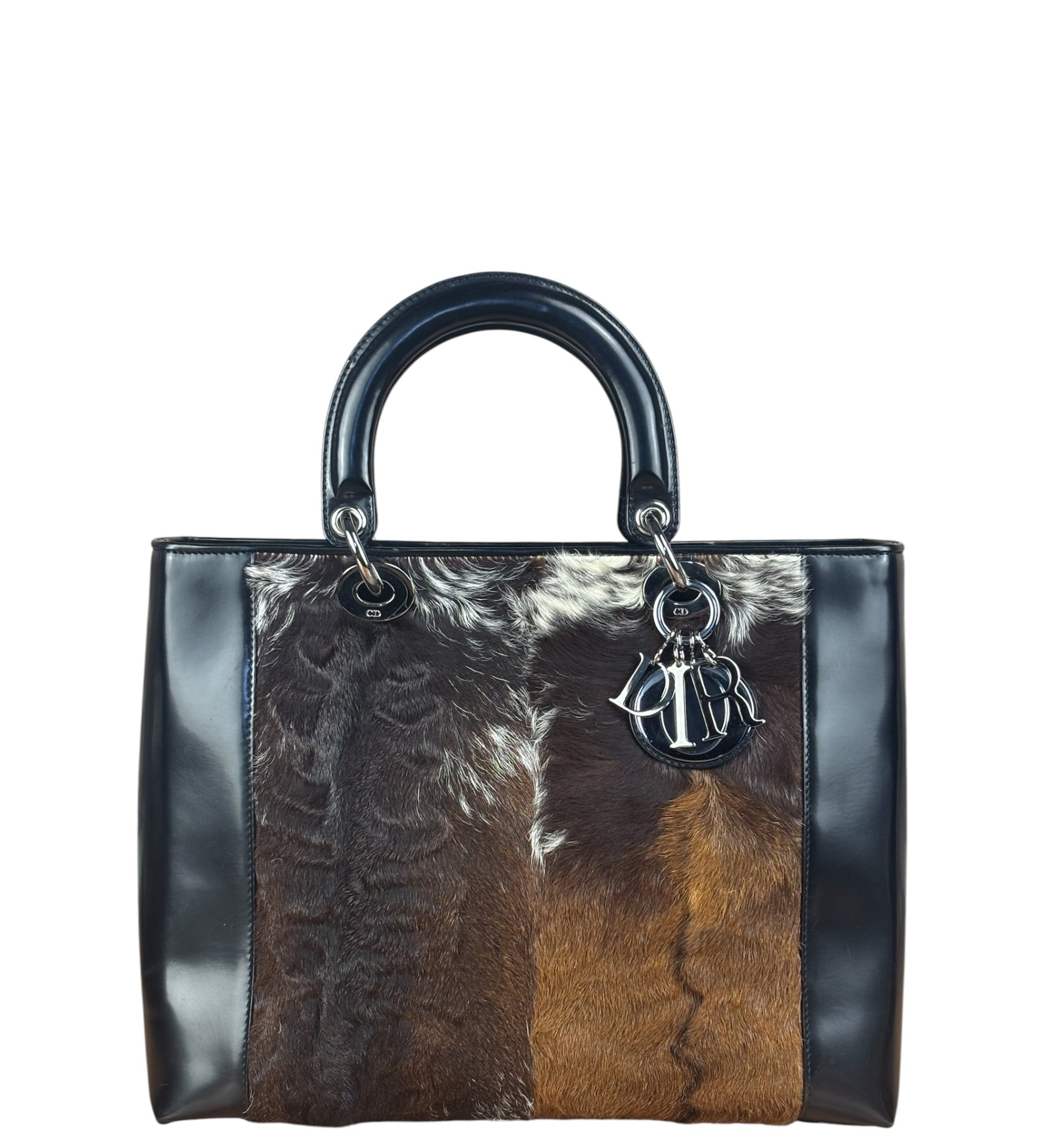 Christian Dior Vintage Lady Dior Large Tote Bag