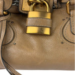 Chloe Brown Leather Paddington Shoulder Bag