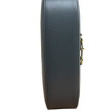 Gucci Grey Leather 1955 Horsebit Shoulder Bag