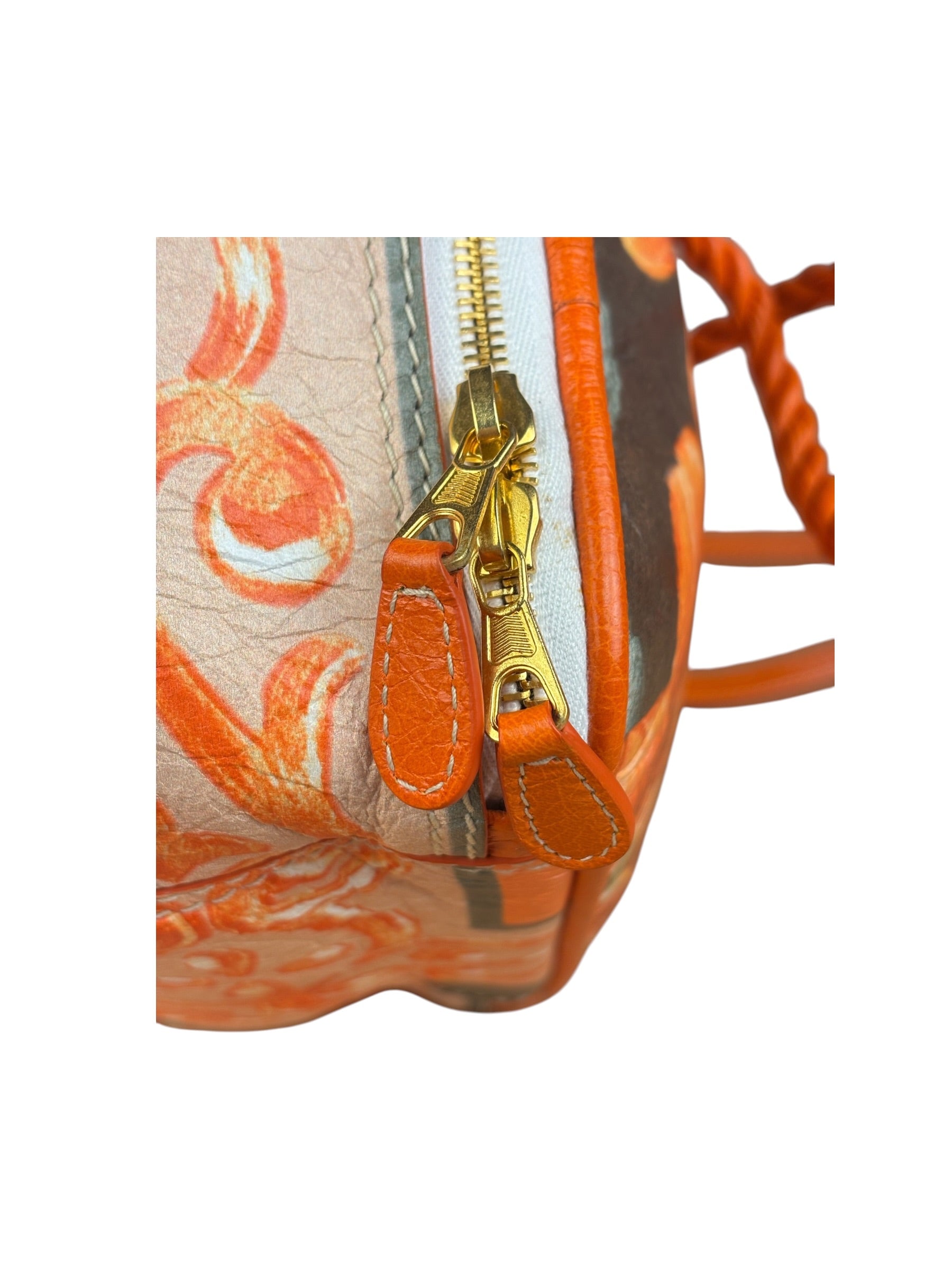 Balenciaga Floral Blanket 2Way Bag Small