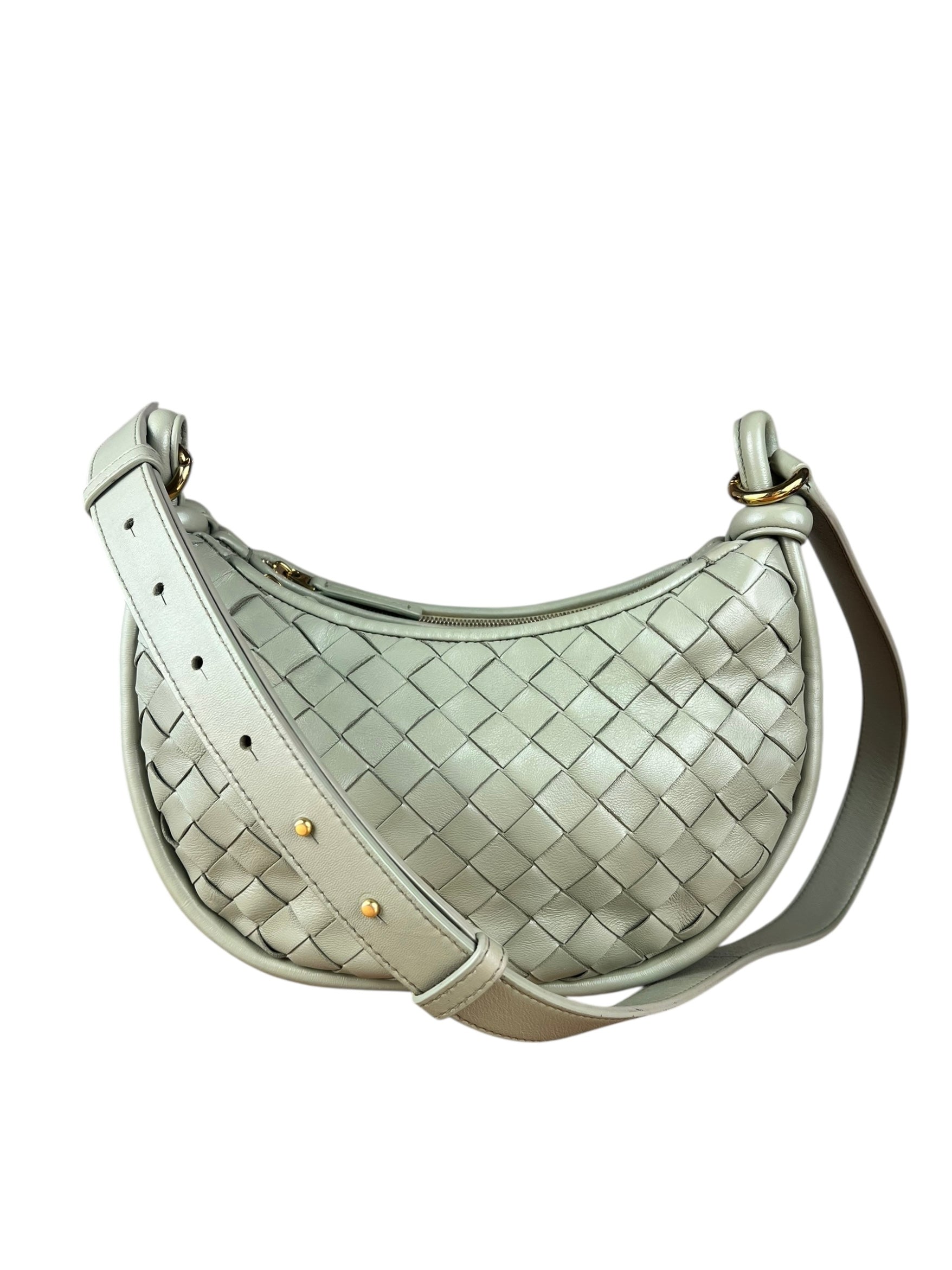 Bottega Veneta Intercciato Gemilli Shoulder Bag