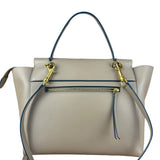 Celine Beige Leather Belt Two Way Bag