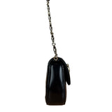Gucci Black Leather Bamboo Night Small Clutch/Pochette