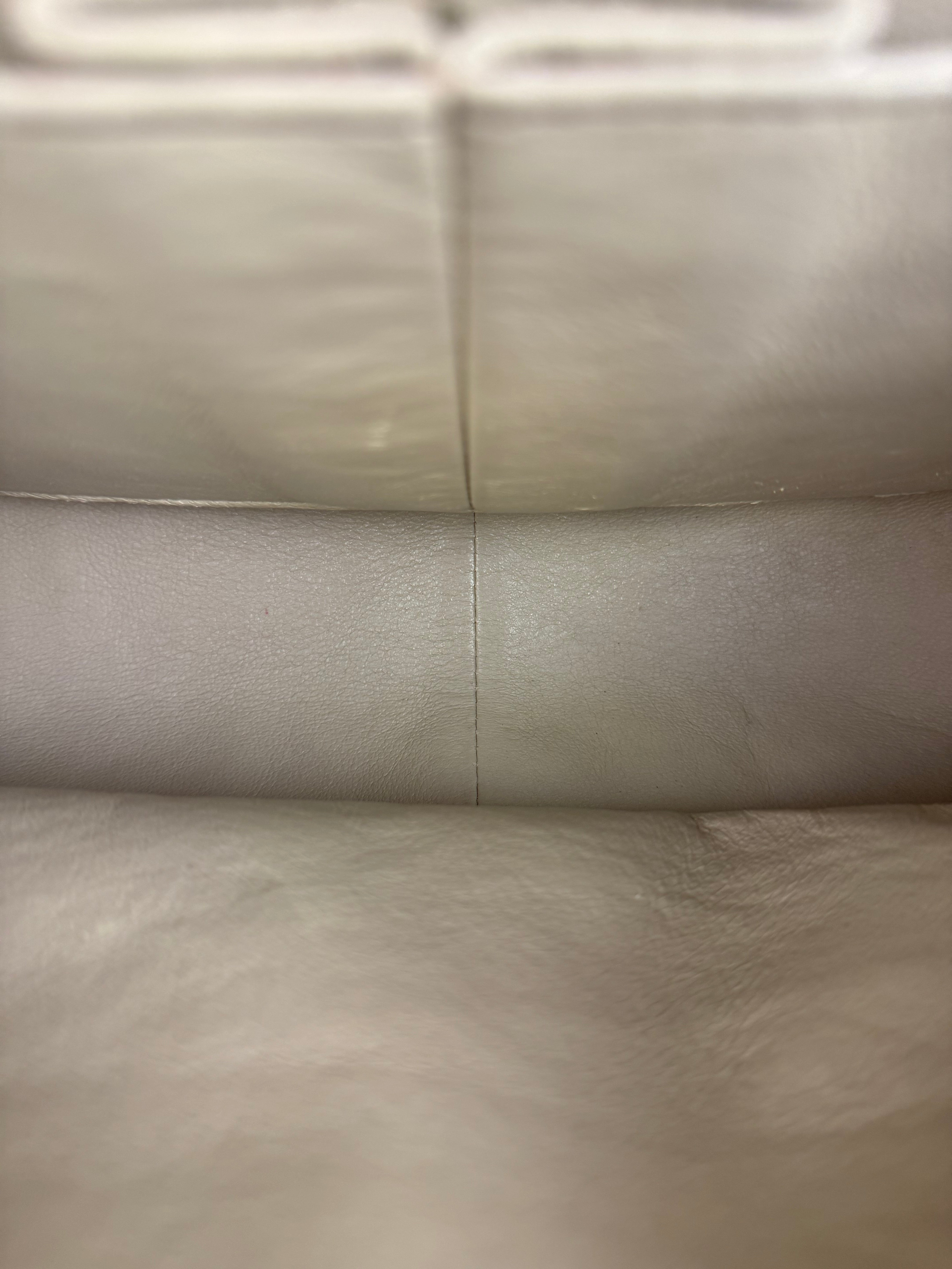 Chanel Aged Ivory Quilted Leather 2.55 Reissue Double Flap Bag 2009