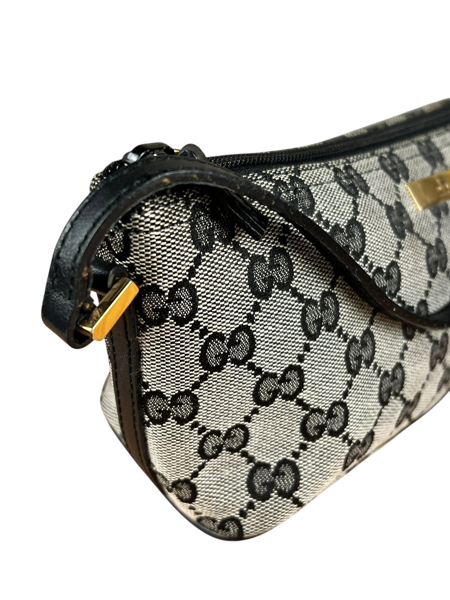 Gucci GG Canvas Pochette Black