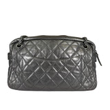 Chanel Metallic Silver Quilted Calfskin Reissue Camera Bag 2008