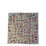 Celine Vintage Beige Background Paris Handkerchief
