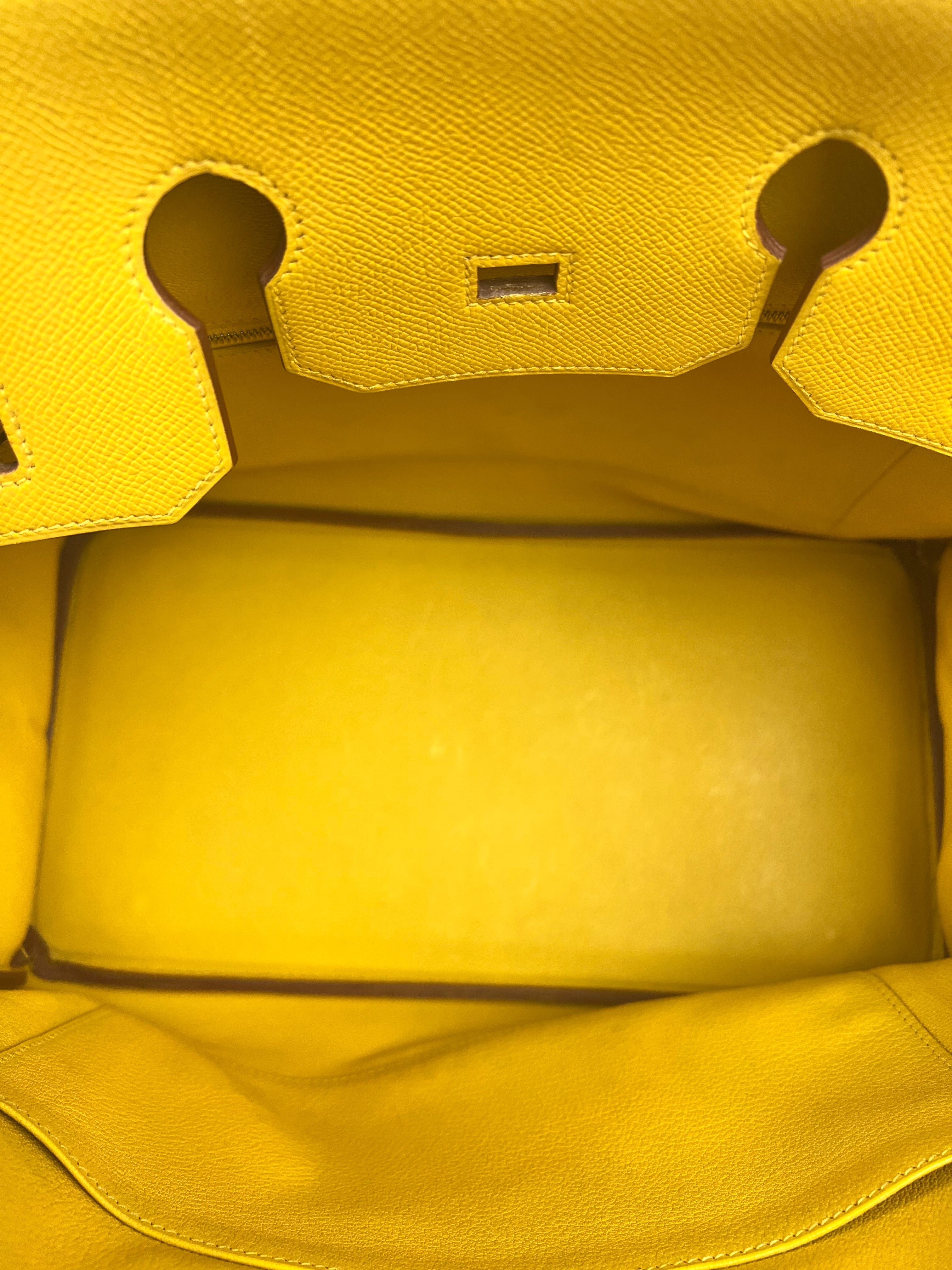 Hermes Birkin 35 Cushvel Havana x Jaune