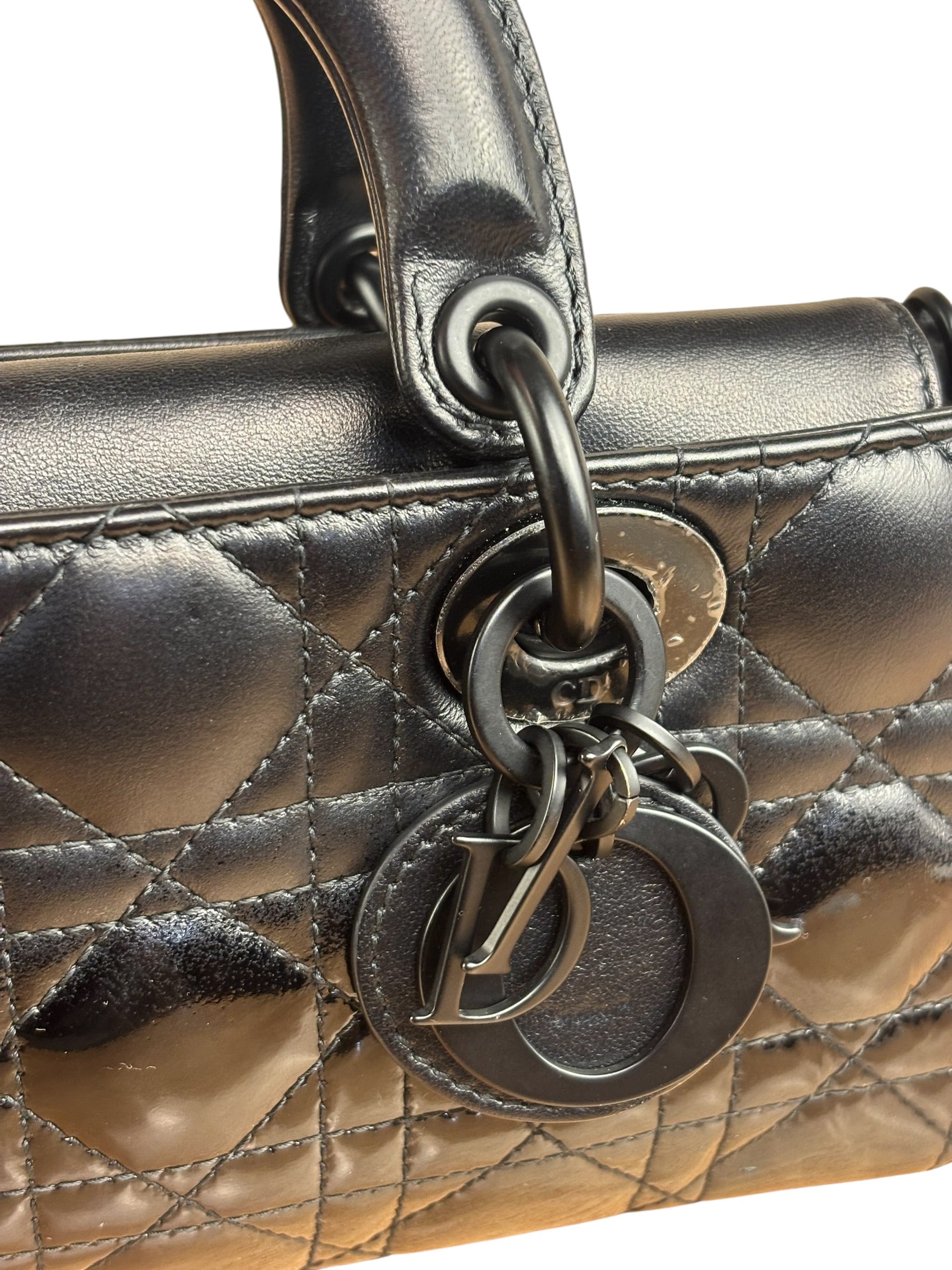 Christian Dior Cannage D-Joy Black Gradient 2Way
