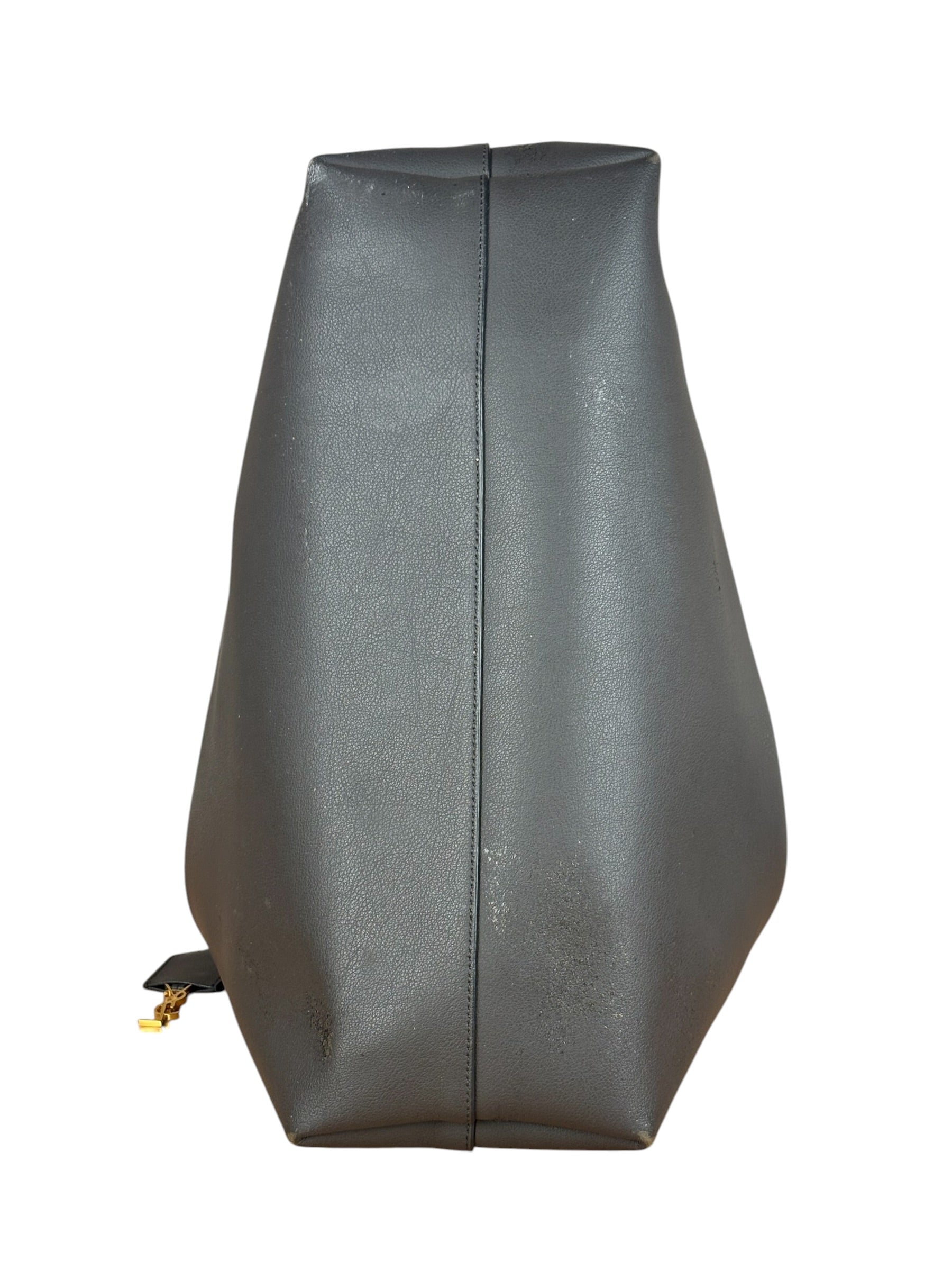 Yves Saint Laurent Leather East-West Shopping Tote Bag
