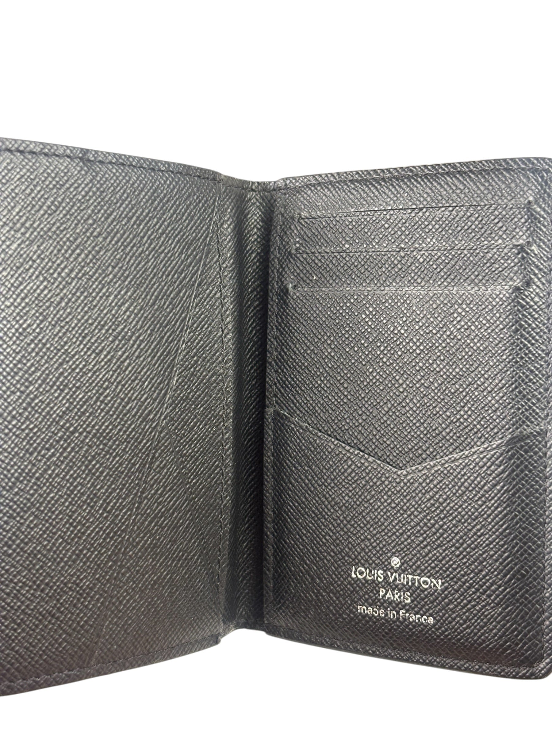 Louis Vuitton Black Damier Bi-Fold Cardholder