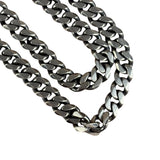 24 Inch .925 Sterling Sliver Thin Cuban Necklace