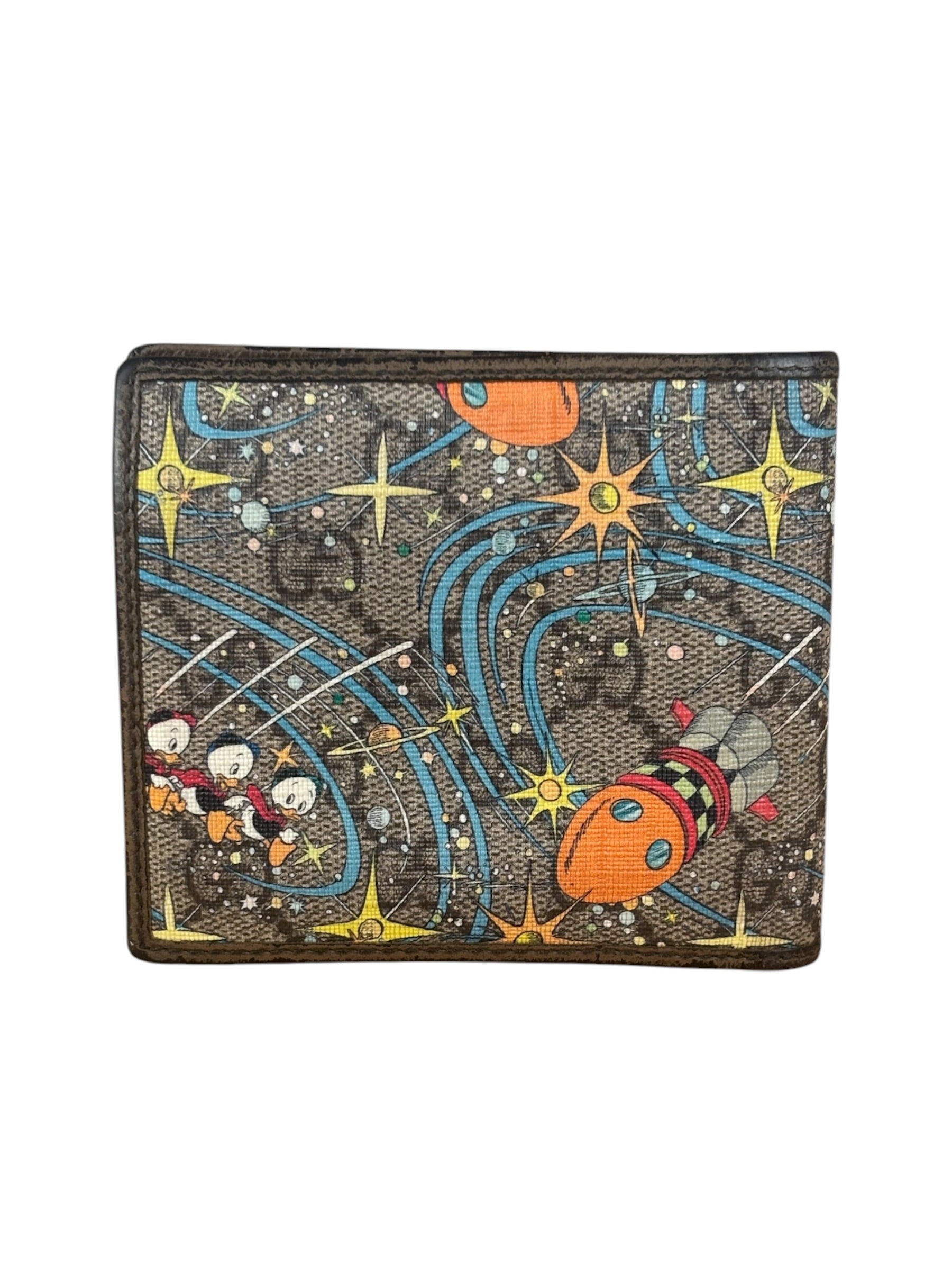 Gucci x Disney Donal Duck Compact Wallet
