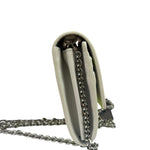 Fendi x Marc Jacobs Grey/Neon Yellow Roma Flap Wallet On Chain
