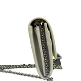 Fendi x Marc Jacobs Grey/Neon Yellow Roma Flap Wallet On Chain