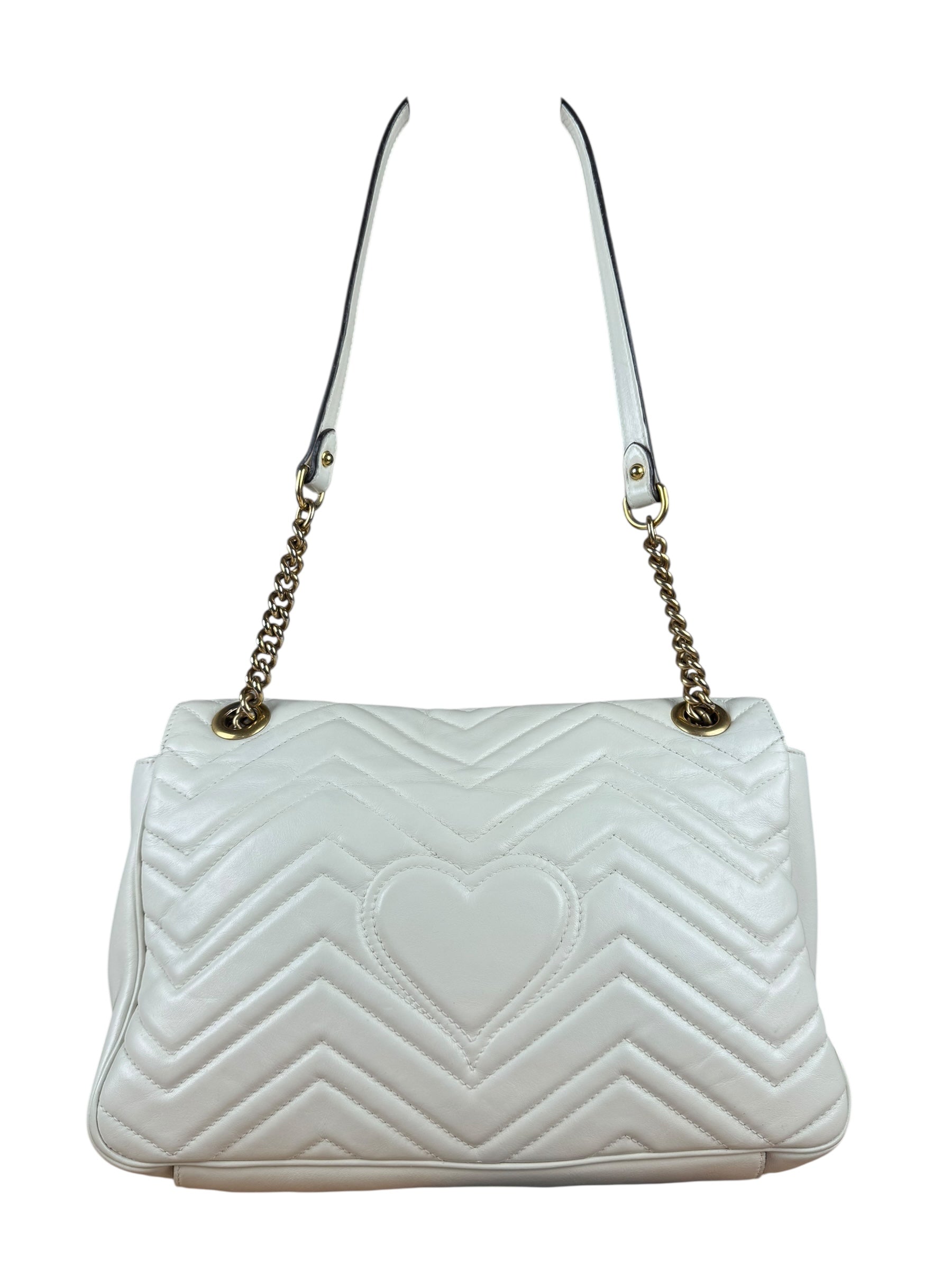 Gucci GG Ivory Marmont Bag