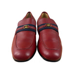 Gucci HA HA HA Red Leather Loafers