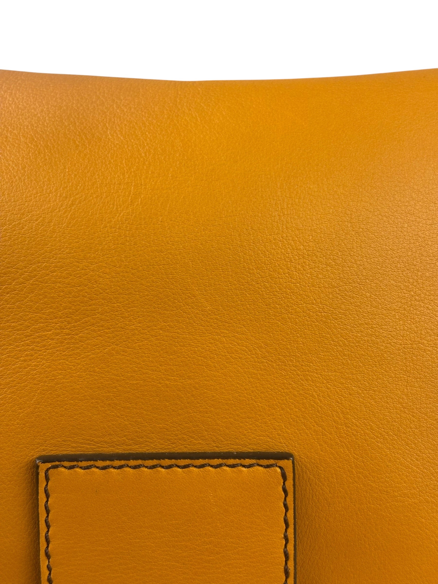 Fendi Brown Leather Mamma Foreever Flap Baguette