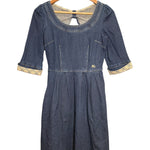 Burberry Vintage Denim Mid-Length Dress