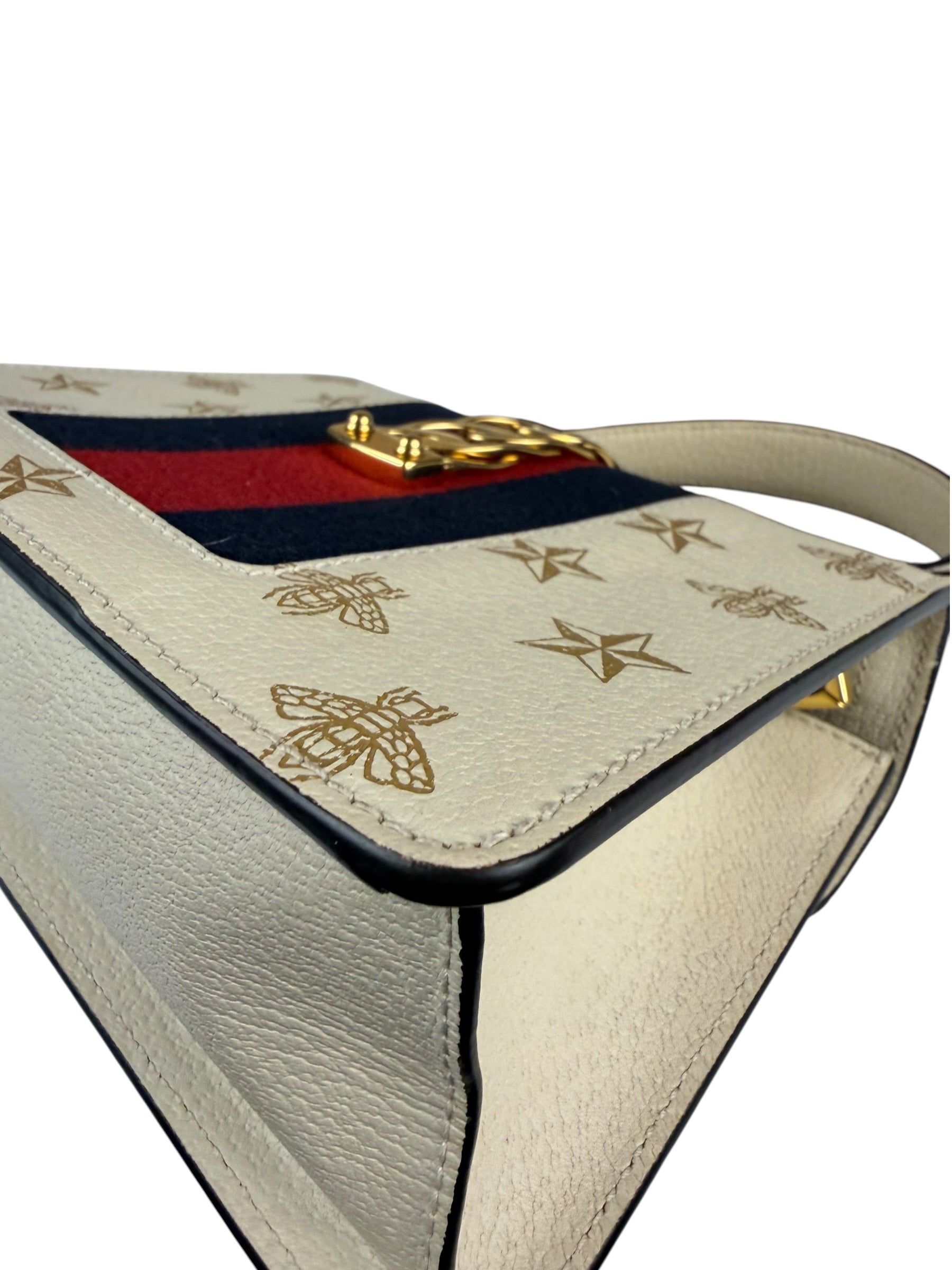 Gucci Sylvie Bee Star Mini 2-Way Bag