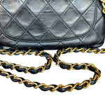 Chanel Black Leather Classic Mini Flap Bag ‘94-‘96
