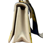 Prada Multicolor Velvet/Leather Trim Trompe L'oeil Cahier Crossbody Bag