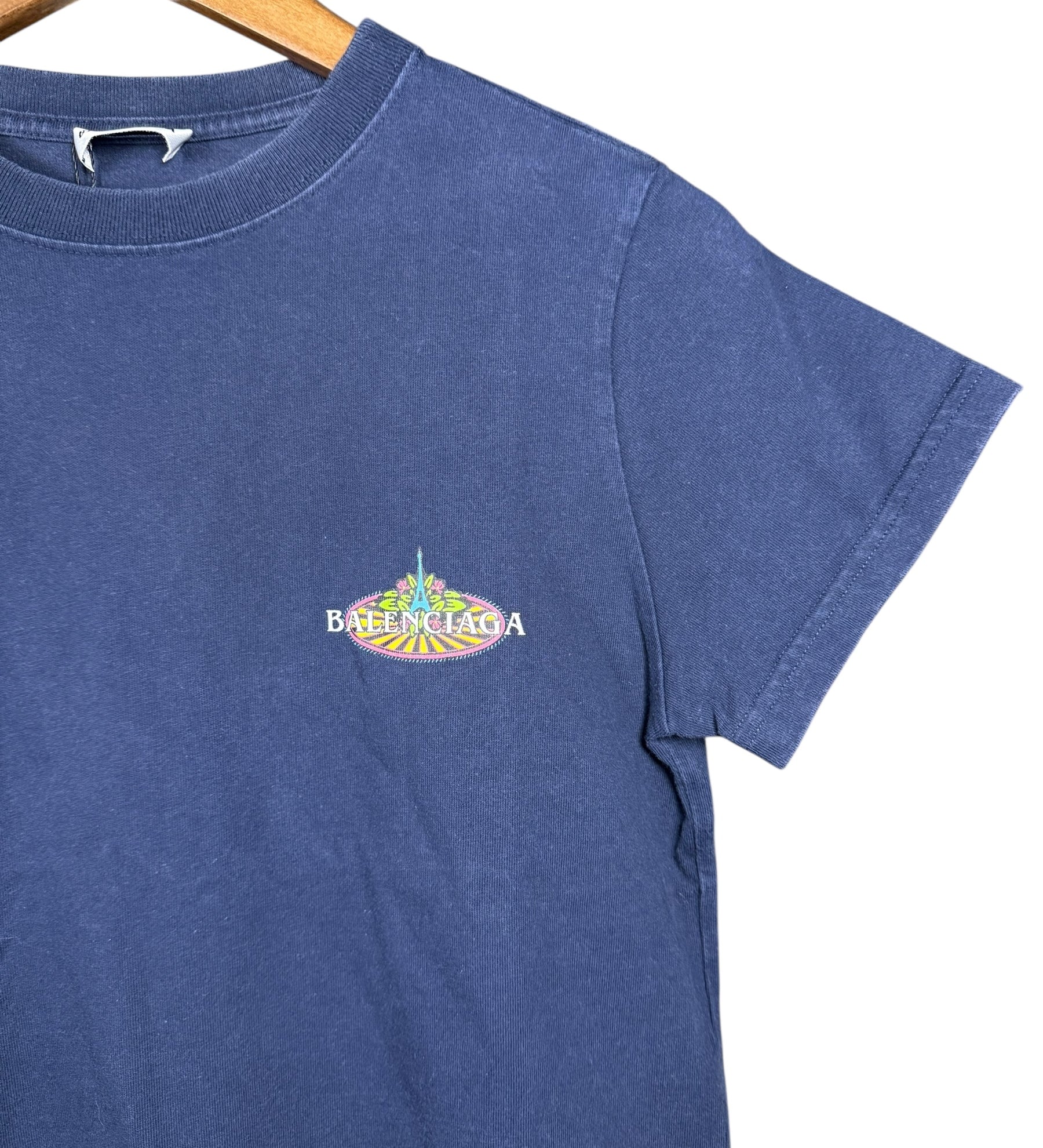 Balenciaga Paris Bonjour Short Sleeved Tee