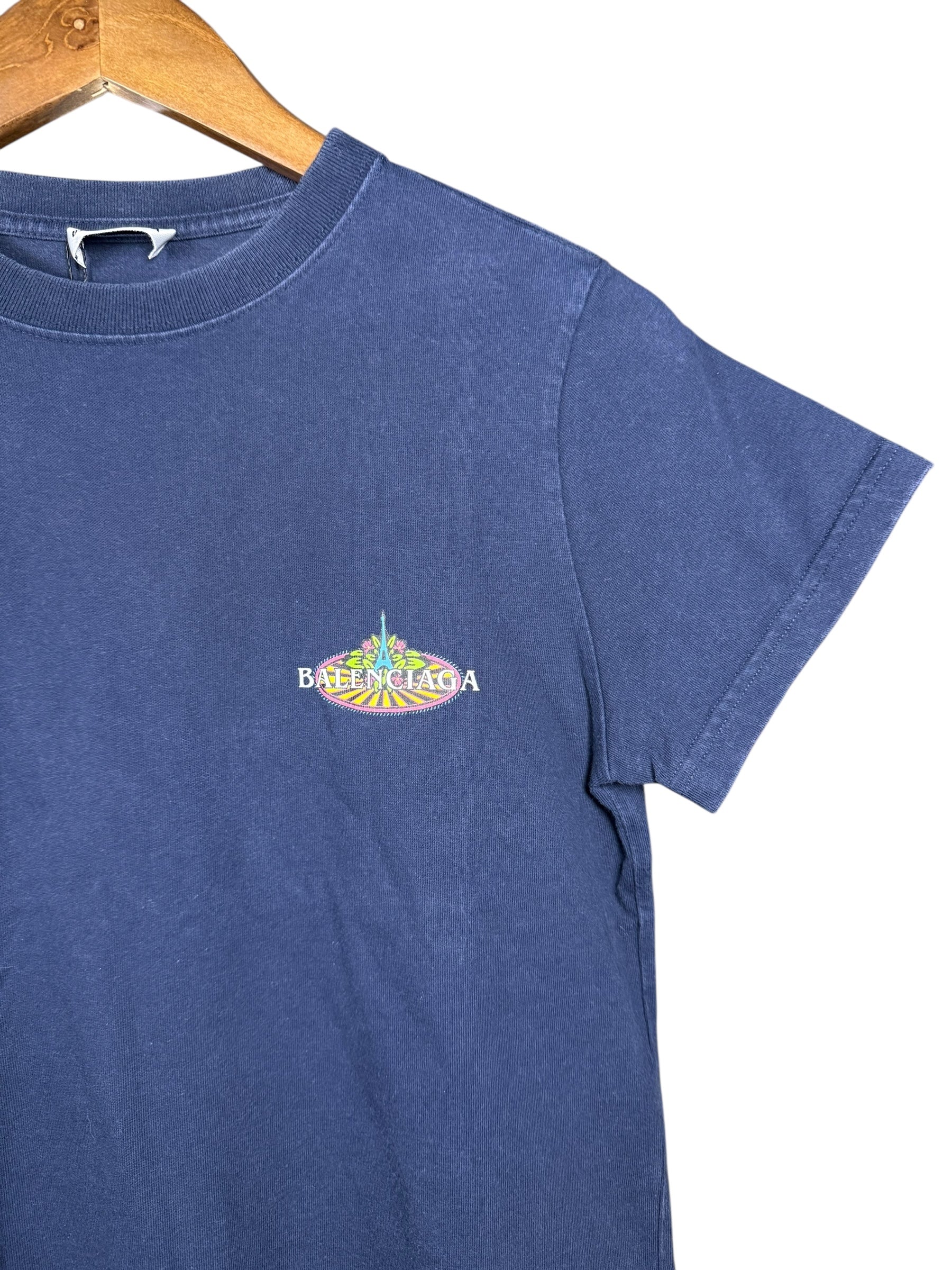 Balenciaga Paris Bonjour Short Sleeved Tee